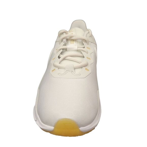 Nike Womens Legend Essential 2 CQ9545-010 White Gold Running Shoes Sneakers - Picture 2 of 7